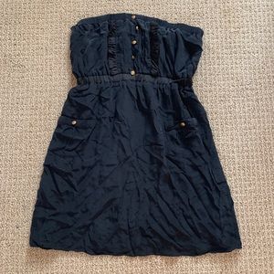 mm couture strapless dress